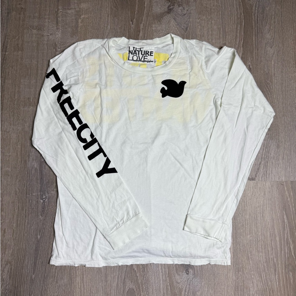 freecity White Long Sleeve Shirt